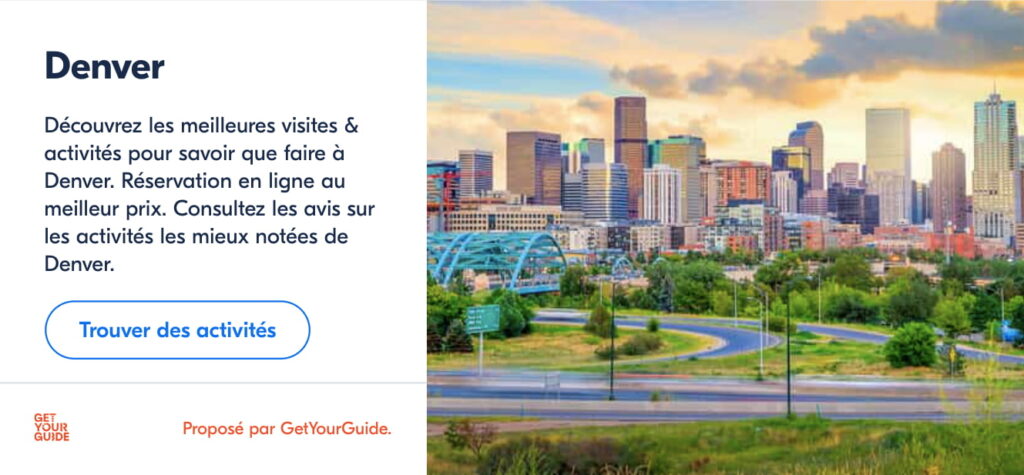 Get Your Guide Denver