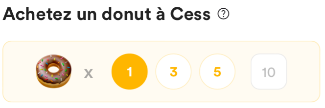 Achetez-moi un Donut